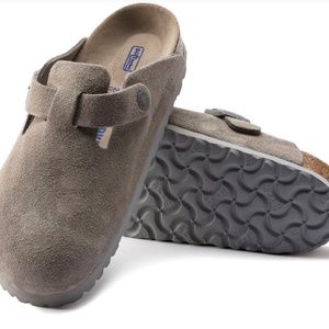 Birkenstock Boston Clog Soft Footbed Suede Clog